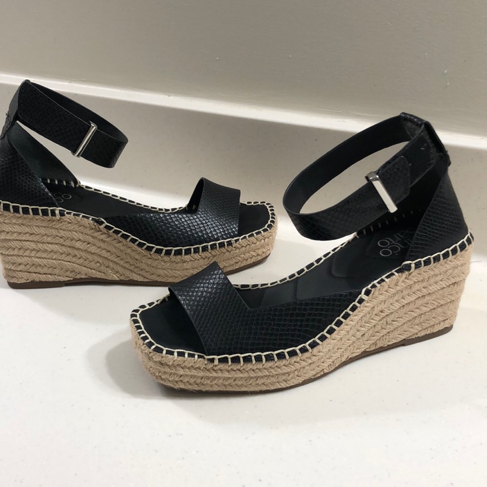 Franco Sarto espadrille wedge sandal